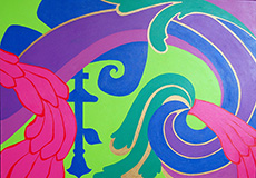 Valerie Gladwin Montgomery - 'Fleur de Lys': Click for a larger image of this painting