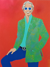 Valerie Gladwin Montgomery - 'Jeff': Click for a larger image of this painting